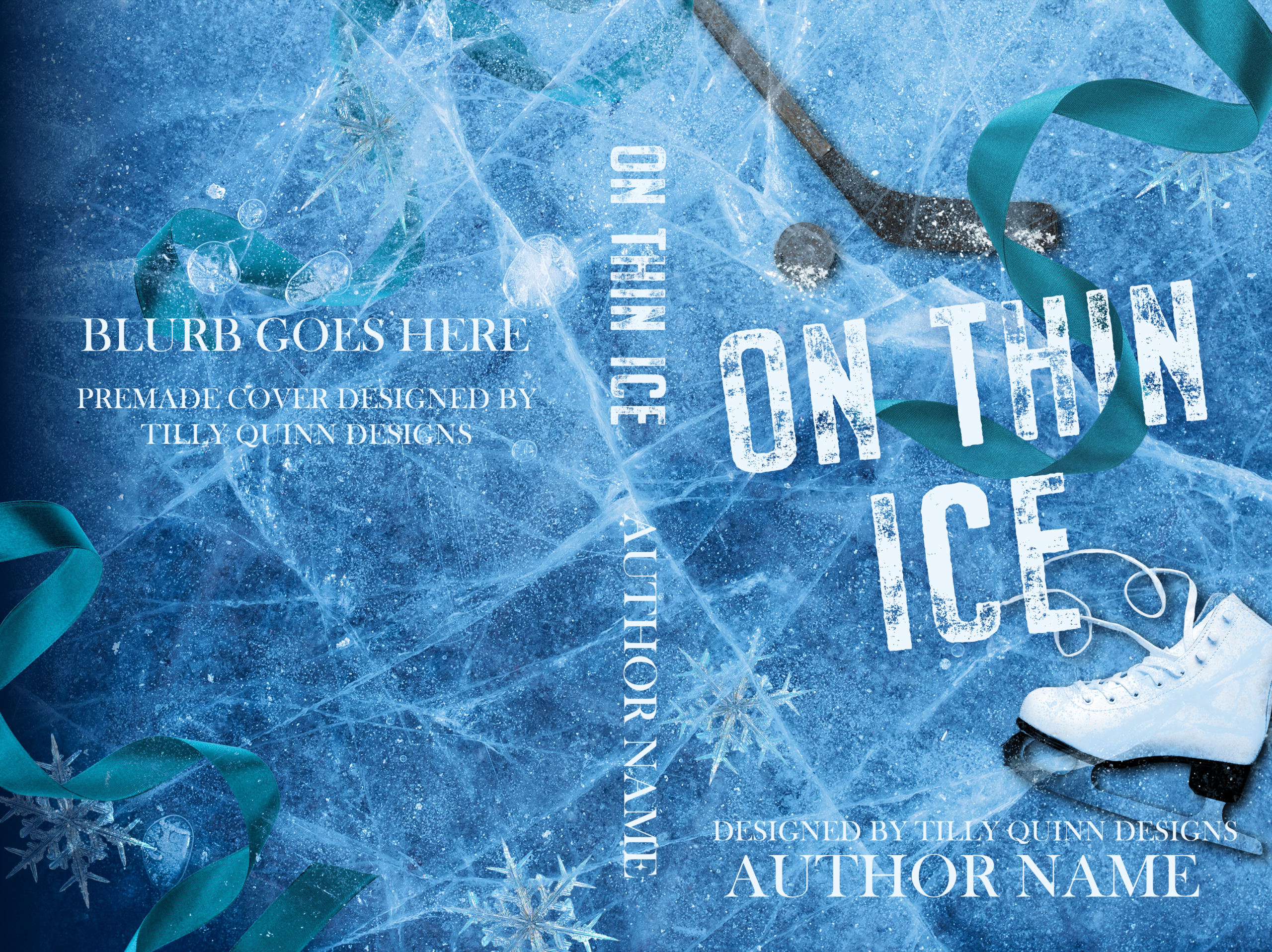 Hockey romance cover